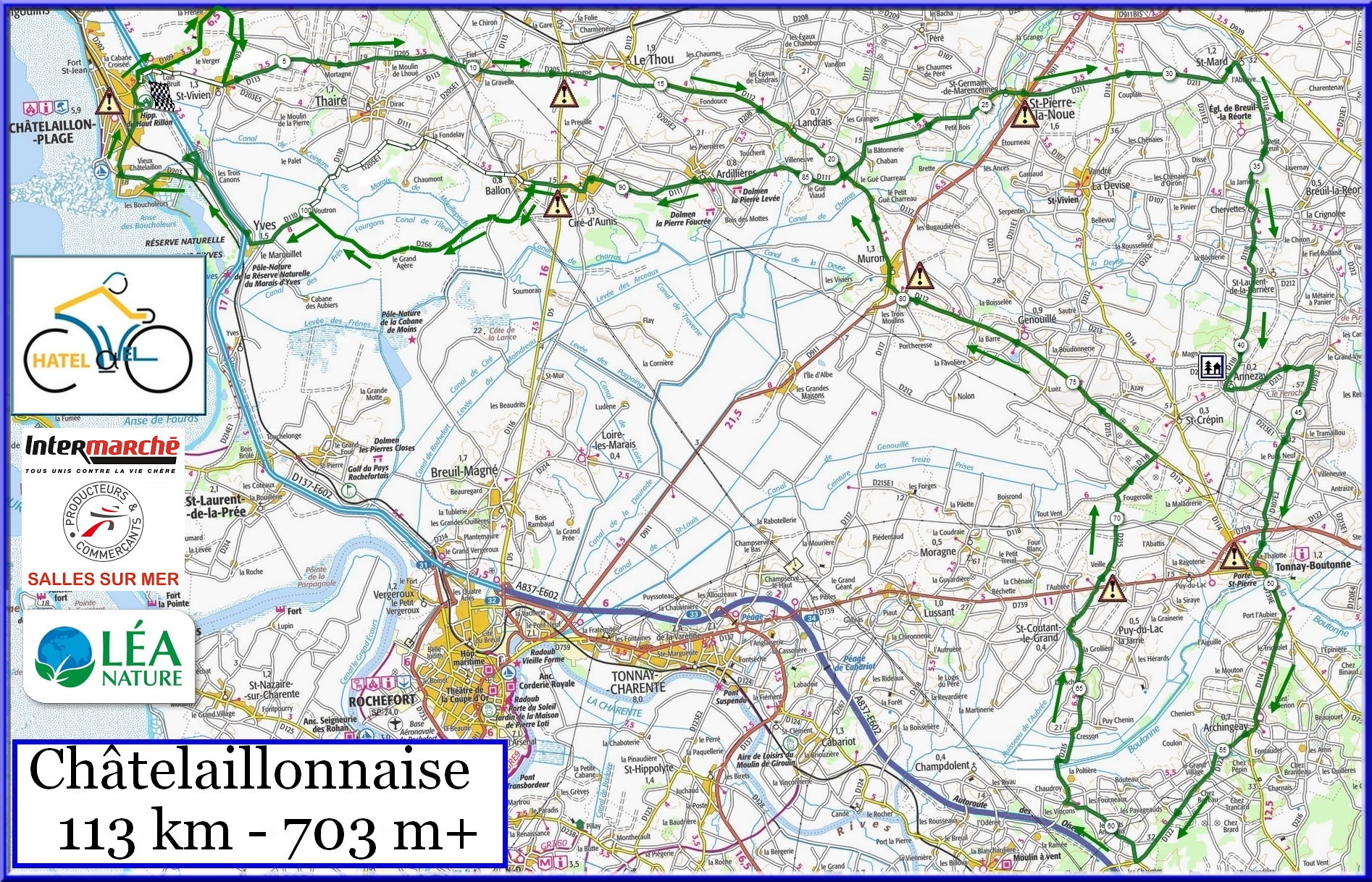 N 113 km